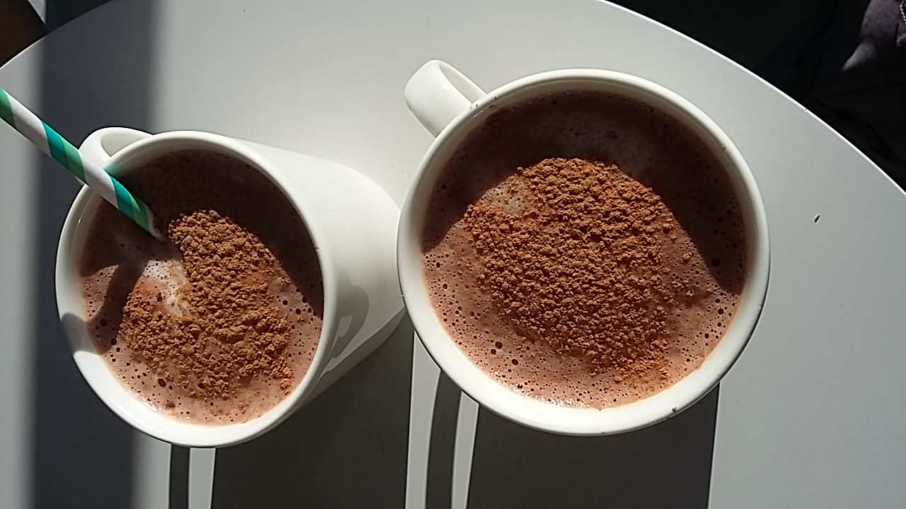 Delicious creamy mocha's